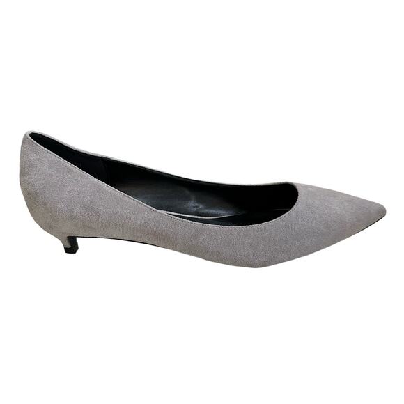 Camssoo 1.5” heels, light gray pointed toe pumps No wear size 10.5 - Picture 4 of 9